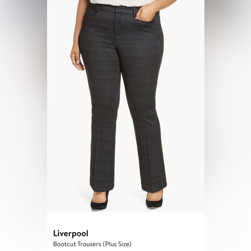 Liverpool Bootcut Trousers (Plus Size)